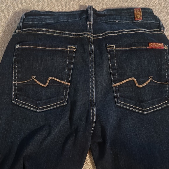 Kimmie bootcut 7 for all mankind jeans size 27 - Picture 6 of 6